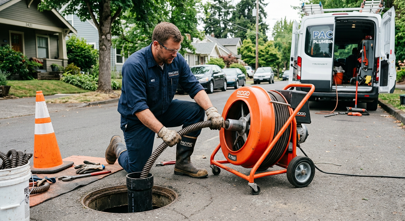 Dégorgement de canalisation principale enterrée à Maisons-Laffitte 78