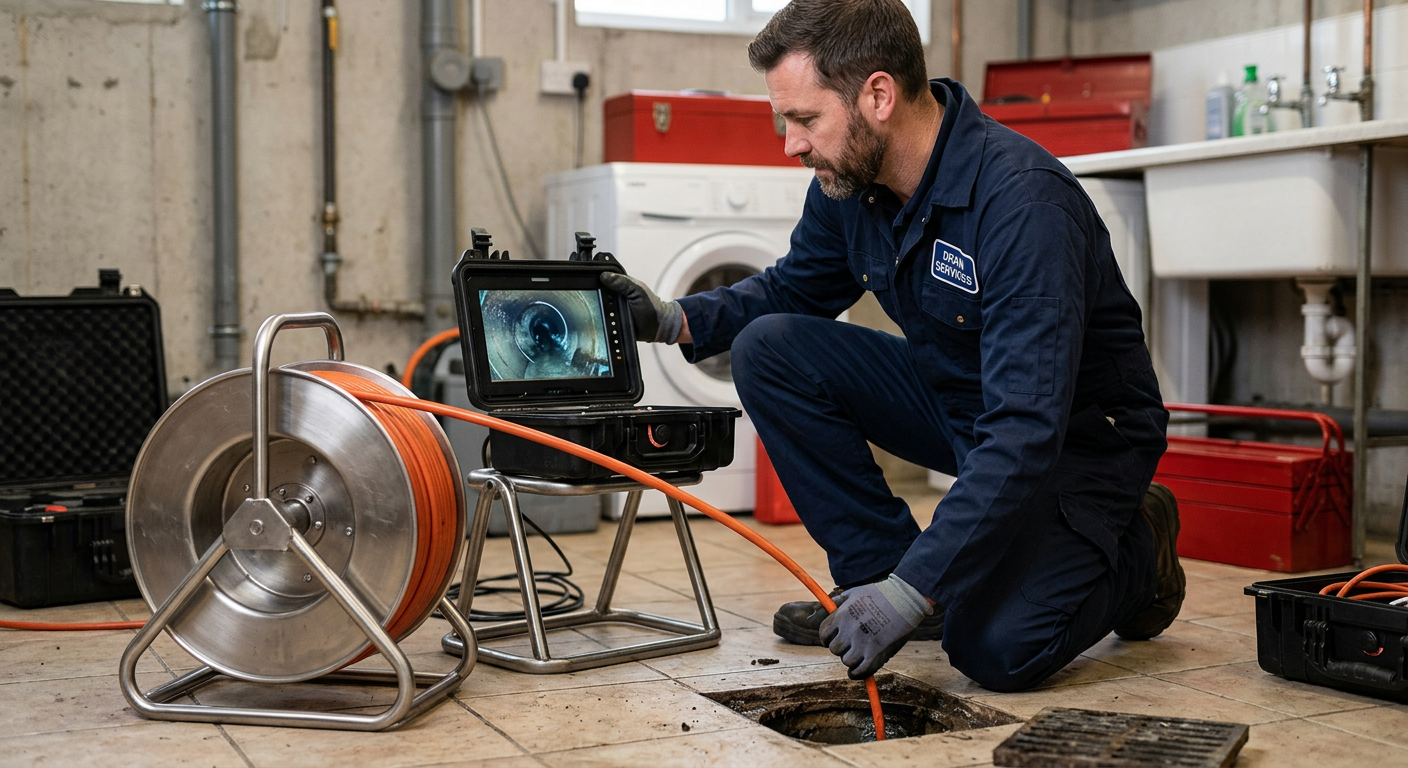 Inspection caméra endoscopique de canalisation à Maisons-Laffitte